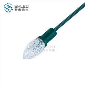 Joulukoristeet ulkokäyttöön LED C9 merkkijonovalot