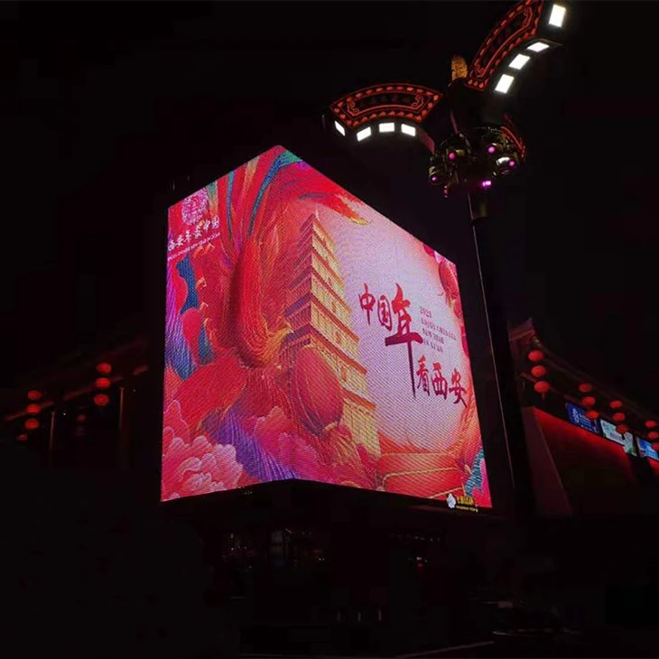 LED Mesh Display Screen Flexible